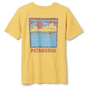 Patagonia graphic logo tee organic cotton XL